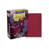 Blood Red Matte Sleeves fra Dragon Shield (Japanese Size)