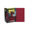 Blood Red 100 Matte Sleeves fra Dragon Shield