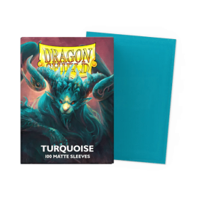 Dragon Shield: Turquoise - 100 Matte Sleeves