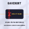 Gavekort til &Cards