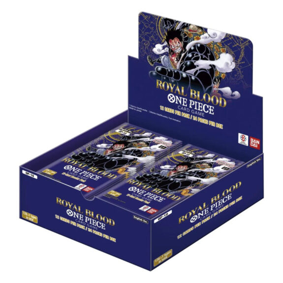 One Piece Card Game: OP10: Royal Blood - Booster Display (Box med 24 Pakker)
