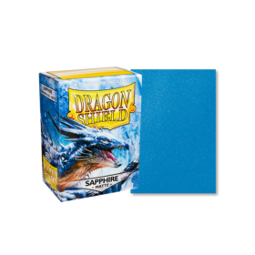 Sapphire Matte Sleeves fra Dragon Shield