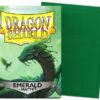 Emerald Matte Sleeves fra Dragon Shield