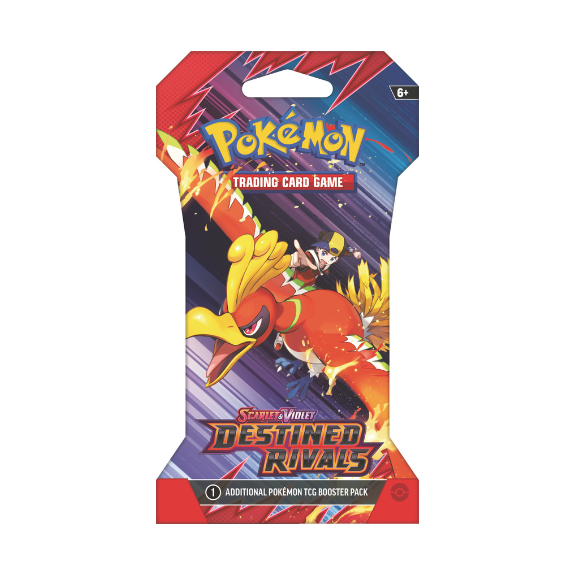 Pokémon TCG: Scarlet & Violet - Destined Rivals Sleeved Booster pakke