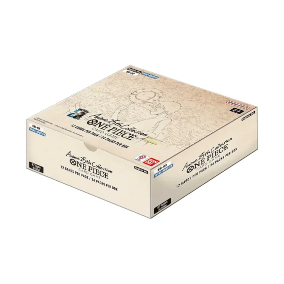 One Piece Card Game: EB02: Anime 25th Collection - Booster Display (24 boosters)