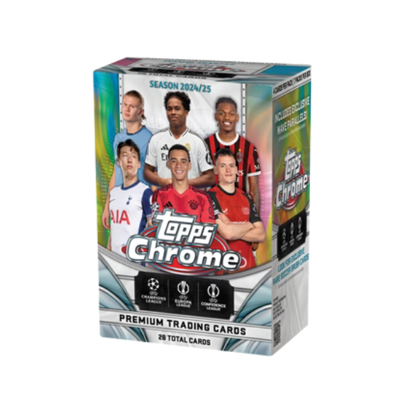 Topps Chrome UEFA Club Competitions 2024/25 – Value Box