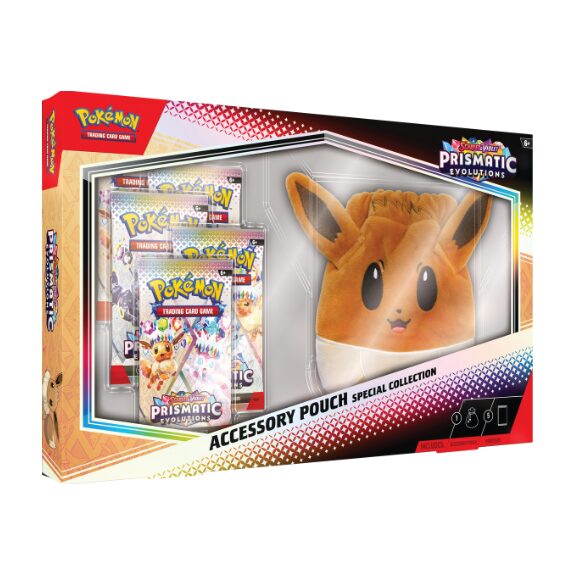 Prismatic Evolution – Eevee Accessory Pouch (5 boosters)