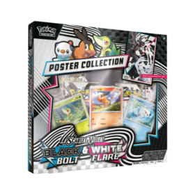 Pokémon TCG: Scarlet & Violet: Black Bolt & White Flare Poster Collection