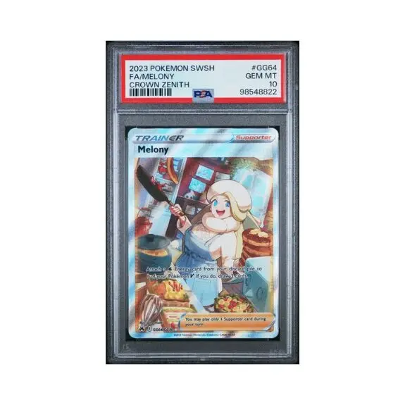melony rare league card #GG64 Prices | Pokemon Crown Zenith Trainer Form Melony Pokmon TCG Cards for