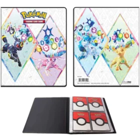 Prismatic Evolutions  Album - 4-Pocket (Holder 80 kort + 4 Jumbo kort)