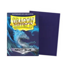 Night Blue Matte Sleeves fra Dragon Shield