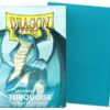 Turquoise Matte Sleeves fra Dragon Shield (Japanese Size)