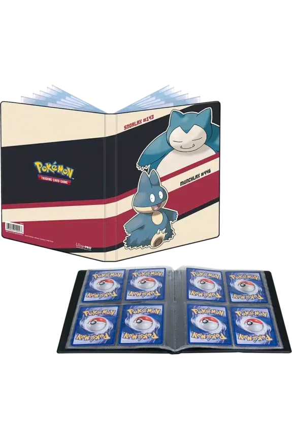 Pokémon A5 mappe med Snorlax og Munchlax
