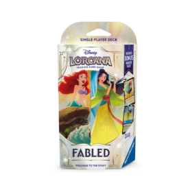 Disney Lorcana – Fabled Starter Deck (Ariel & Mulan – Amber/Sapphire)
