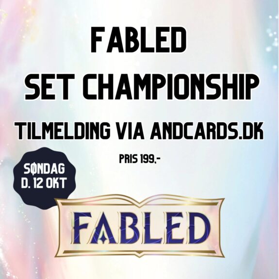 Disney Lorcana - Fabled Set Championship