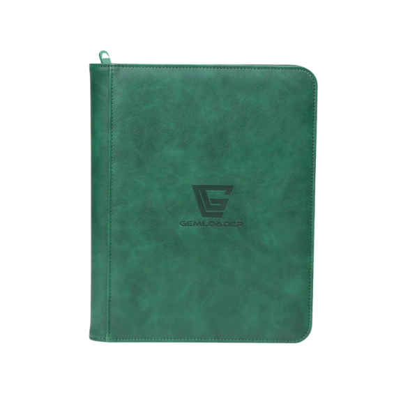 Toploadermappe fra Gemloader  - Grøn (112 kort)