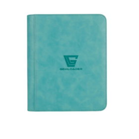 Toploadermappe fra Gemloader - Lyseblå  (112 kort)