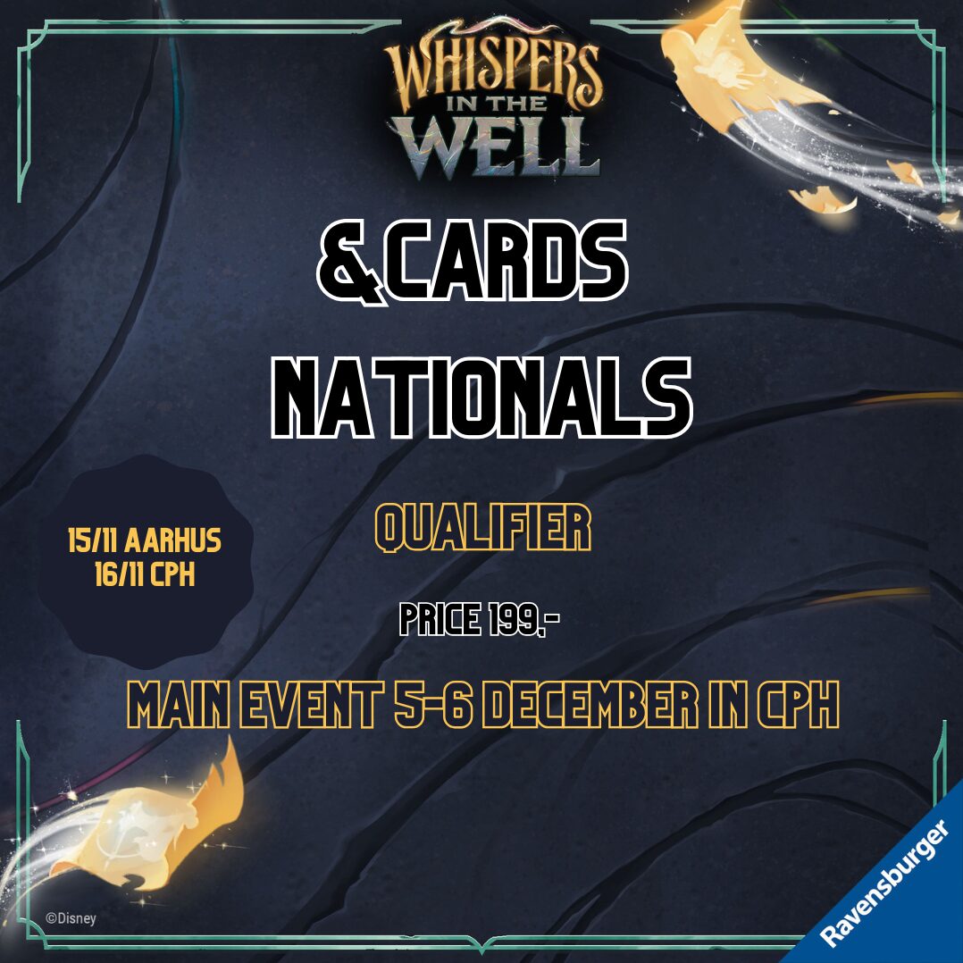 Lorcana Qualifier til &Cards Nationals