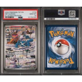 METAGROSS ILLUSTRATION RARE TEF EN #178 PSA 10