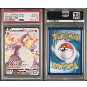 #SV107 FA/CHARIZARD VMAX SHINING FATES PSA 10