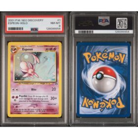 NEO DISCOVERY #1 ESPEON-HOLO PSA 8