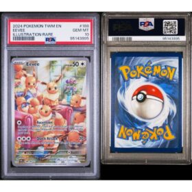 #188 EEVEE ILLUSTRATION RARE PSA 10