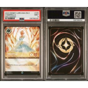 #205 CINDERELLA Ballroom princess ENCHANTED PSA 9