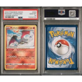 #020 RADIANT CHARIZARD CROWN ZENITH PSA 10