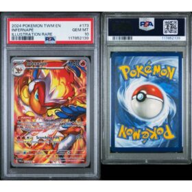 #173 INFERNAPE ILLUSTRATION RAREPSA 10