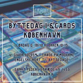 Gratis Billet til Pokémon byttedag d. 18 Oktober i &Cards KBH!