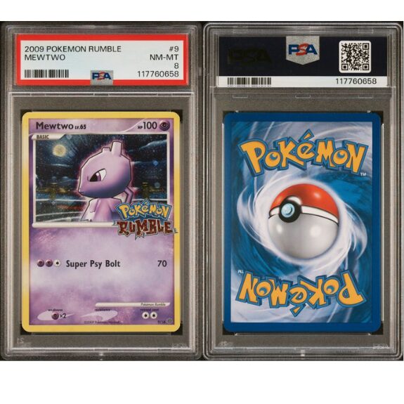 Rumble Mewtwo PSA8