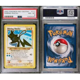 Shining Raichu PSA8