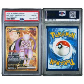Rocket's Mewtwo EX Gold PSA 10