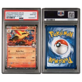 Ethan's Typhlosion Pre-release STAFF PSA 10