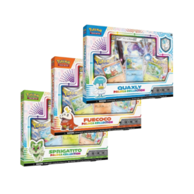 Pokémon TCG: Paldea Pin Collection – Sprigatito / Fuecoco / Quaxly