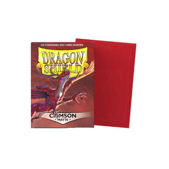 Dragon Shield – Matte Sleeves Crimson