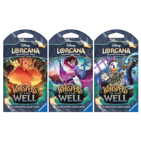 Lorcana Whispers In The Well Sleeved Booster