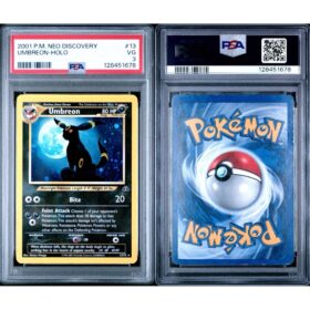 NEO DISCOVERY UMBREON HOLO - PSA 3