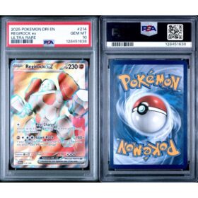 REGIROCK EX ULTRA RARE PSA 10