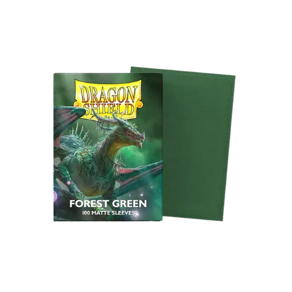 Dragon Shield – Matte Sleeves Forest Green