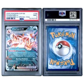 Charizard EX Promo Special Collection PSA 9