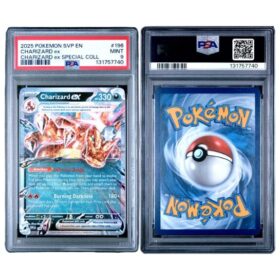 Charizard EX Promo Special Collection PSA 9
