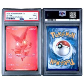 Victini Black White Rare PSA 9