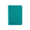 VaultX 9-Pocket Exo-Tec Zip Binder Ocean Blue