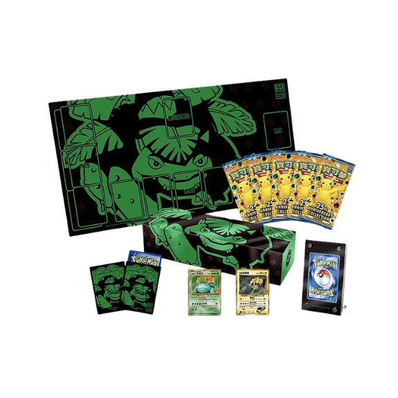 Pokémon TCG: 25th Anniversary Premium Collection Box – Venusaur (Kinesisk)