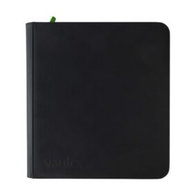 VaultX 12-Pocket Exo-Tec Zip Binder XL Signature Black