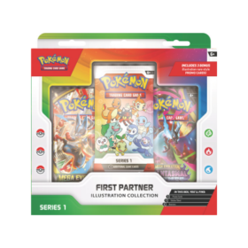 Pokémon TCG: First Partner Illustration Collection: Series 1 (2x Boosters)