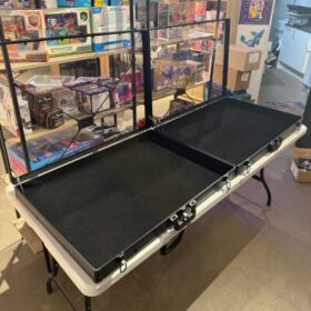 &Cards Slab Display Kuffert m. 2x glas holdere & nøgler