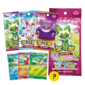 Pokémon Gem Pack Badge Set (Kinesisk)