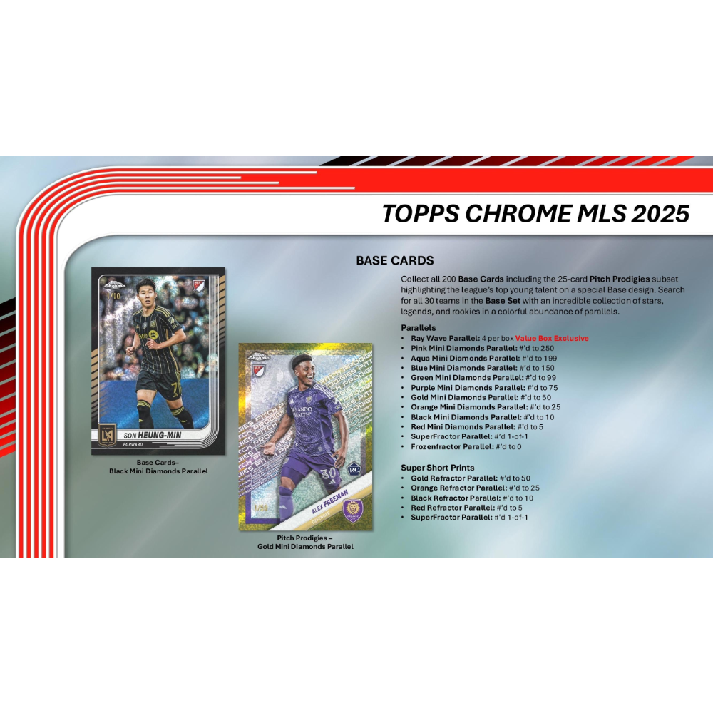 Topps Chrome MLS 2025 - Value Box - Image 3
